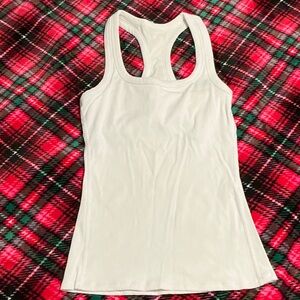 Alo Women's White Racerback Tank Top